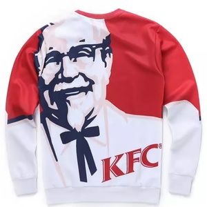 KFC Printed Graphec Crew Neck Sweatshirt